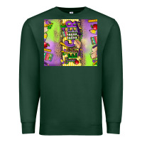 Sports Green teacher mardi gras Premium Sweatshirt - CowGirlArtShop