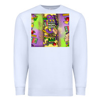 White teacher mardi gras Premium Sweatshirt - CowGirlArtShop