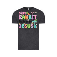 Vintage Black silly rabbit easter is for jesus Vintage Tee - MaliasSmallBusiness