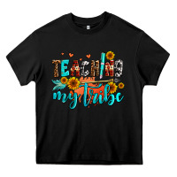 Black teaching my tribe Heavy Core Tee - AdoDesignShop