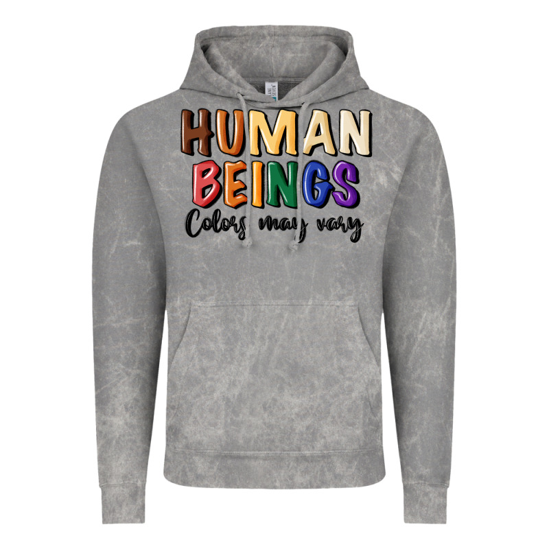 Human Beings Colors May Vary Vintage Hoodie by MaliasSmallBusiness | Teevron