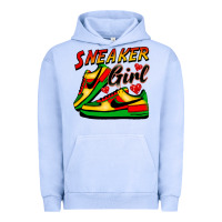 Pigment Grape Ice sneaker girl Urban Hoodie - FaDigitalArtStudio