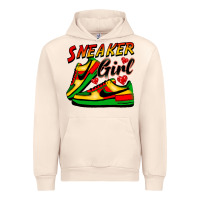 Sandshell sneaker girl Urban Hoodie - FaDigitalArtStudio