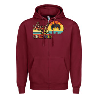 Burgundy Level 29 Unlocked Zipper Hoodie - Bettercallsaul