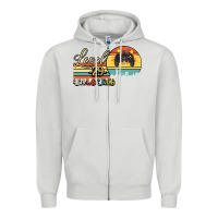 Dove Grey Level 29 Unlocked Zipper Hoodie - Bettercallsaul