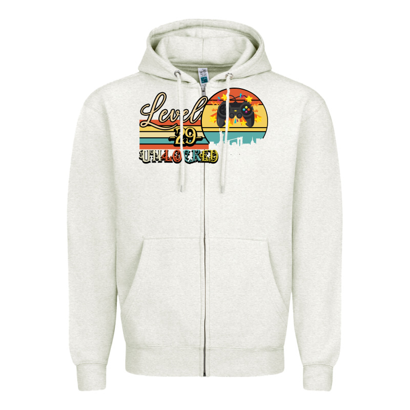 Level 29 Unlocked Zipper Hoodie by Bettercallsaul | Teevron