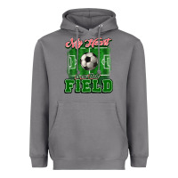 Storm My heart is on that court Soccer Heavyweight Hoodie - HowdyJamesFarm