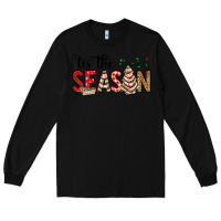 Black tis the season christmas debbie cake Long Sleeve Tee - MaliasSmallBusiness