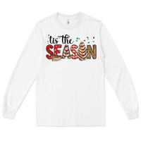 Tis The Season Christmas Debbie Cake Long Sleeve Tee | Teevron