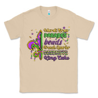 Mushroom mardi gras parades beads french quarter beignets k Classic Tee - MaliasSmallBusiness