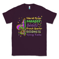 Mardi Gras Parades Beads French Quarter Beignets K Classic Tee | Teevron