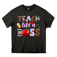 Asphalt teach like a boss Heavy Core Tee - AdoDesignShop