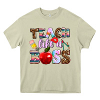 Mossy teach like a boss Heavy Core Tee - AdoDesignShop