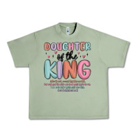 Oil Green doughter of the king malia Urban Heavy Tee - MaliasSmallBusiness