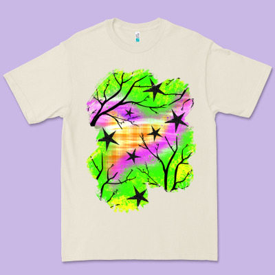 Star Halloween Patch Premium Tee Designed By Bundleandbundleshop