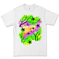 White star halloween patch Premium Tee - BundleAndBundleShop