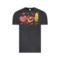 Vintage Black valentines day mexican food Vintage Tee - MaliasSmallBusiness