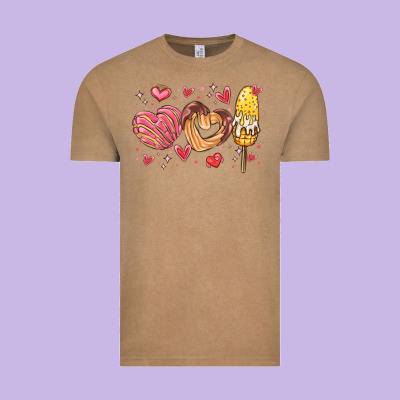 Valentines Day Mexican Food Vintage Tee Designed By Maliassmallbusiness