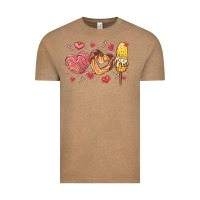 Vintage Coffee valentines day mexican food Vintage Tee - MaliasSmallBusiness