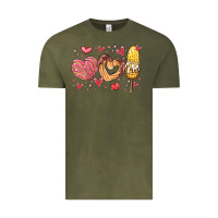 Vintage Olive valentines day mexican food Vintage Tee - MaliasSmallBusiness
