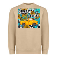 Mushroom country roads take me home Heavyweight Sweatshirt - MaliasSmallBusiness