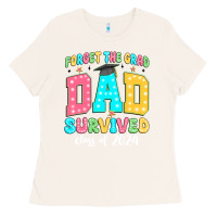 Bone forget the grad dad survived class of 2024 Ladies Tee - JahusDesignShop