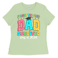 Matcha forget the grad dad survived class of 2024 Ladies Tee - JahusDesignShop