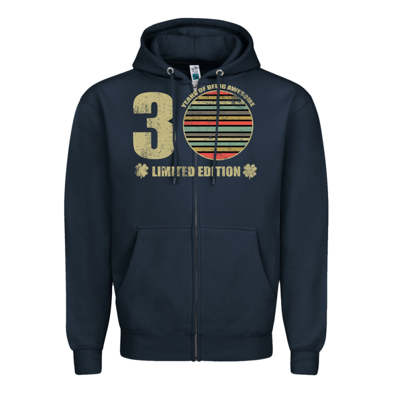 Years Of Being Awesome Limited Edition Zipper Hoodie by Bettercallsaul | Teevron