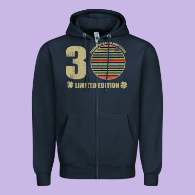 Years Of Being Awesome Limited Edition Zipper Hoodie Designed By Bettercallsaul