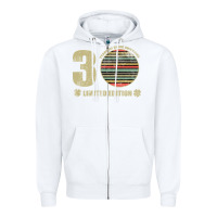 White Years Of Being Awesome Limited Edition Zipper Hoodie - Bettercallsaul
