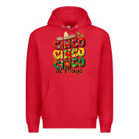 Red cinco cinco cinco de mayo Premium Hoodie - CowGirlArtShop