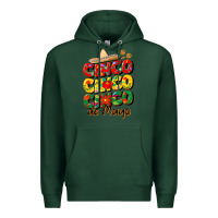 Sports Green cinco cinco cinco de mayo Premium Hoodie - CowGirlArtShop