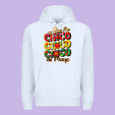 Cinco Cinco Cinco De Mayo Premium Hoodie Designed By Cowgirlartshop