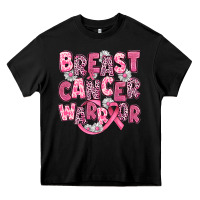 Black breast cancer warrior Heavy Core Tee - JahusDesignShop