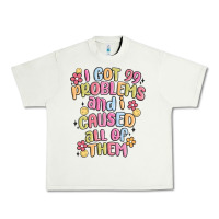 Pistachio i got 99 problems and i caused all of them Urban Heavy Tee - MaliasSmallBusiness