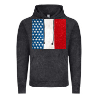 Vintage Black custom text american flag(used font 'doctrin Vintage Hoodie - Jasminsmagicworld