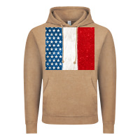 Vintage Coffee custom text american flag(used font 'doctrin Vintage Hoodie - Jasminsmagicworld