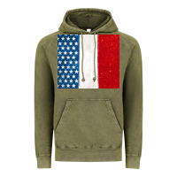Vintage Olive custom text american flag(used font 'doctrin Vintage Hoodie - Jasminsmagicworld