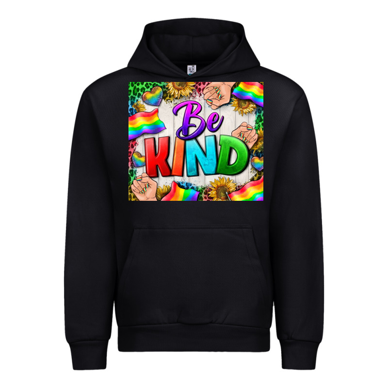Western Be Kind Lgbtq Tumbler Urban Hoodie by BundleAndBundleShop | Teevron