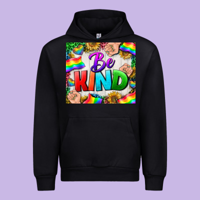 Western Be Kind Lgbtq Tumbler Urban Hoodie Designed By Bundleandbundleshop