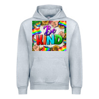 Heather Grey Western Be Kind LGBTQ Tumbler Urban Hoodie - BundleAndBundleShop