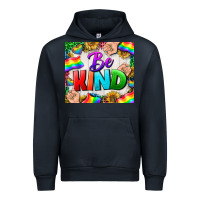 Navy Western Be Kind LGBTQ Tumbler Urban Hoodie - BundleAndBundleShop