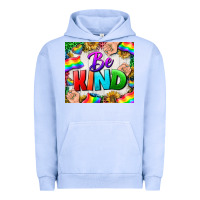 Pigment Grape Ice Western Be Kind LGBTQ Tumbler Urban Hoodie - BundleAndBundleShop