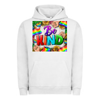 Pigment Lunar Rock Western Be Kind LGBTQ Tumbler Urban Hoodie - BundleAndBundleShop