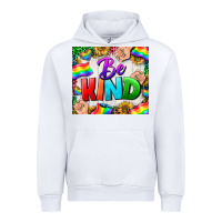 White Western Be Kind LGBTQ Tumbler Urban Hoodie - BundleAndBundleShop
