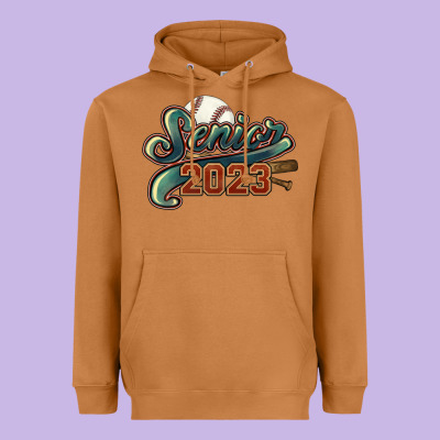 Senior 2023 Baseball Heavyweight Hoodie Designed By Howdyjamesfarm