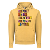 Vintage Mustard lgbtq pronouns Vintage Hoodie - MaliasSmallBusiness