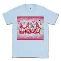 Dusty Blue valentine's day gnomes Classic Tee - MaliasSmallBusiness