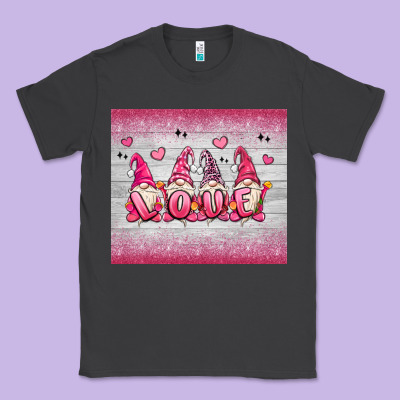 Valentine's Day Gnomes Classic Tee Designed By Maliassmallbusiness