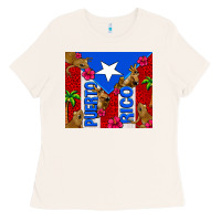 Bone puerto rico coqui leopard Ladies Tee - AdoDesignShop